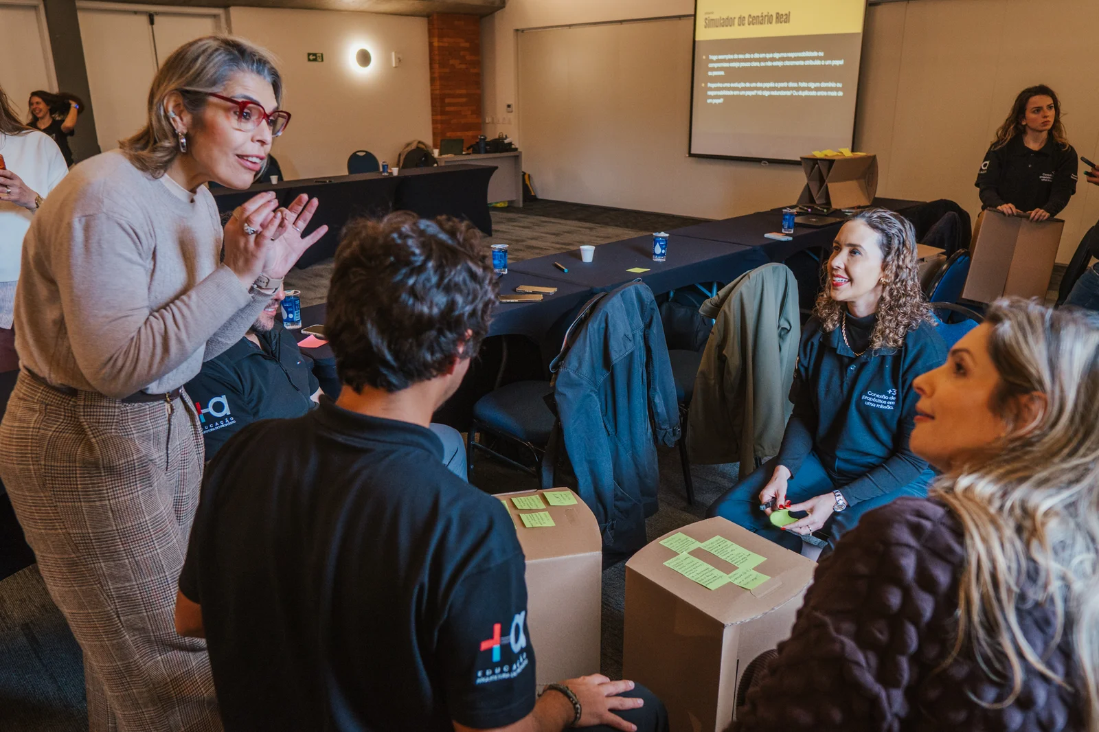 Participantes na experiência Accountability Club da Aldeia