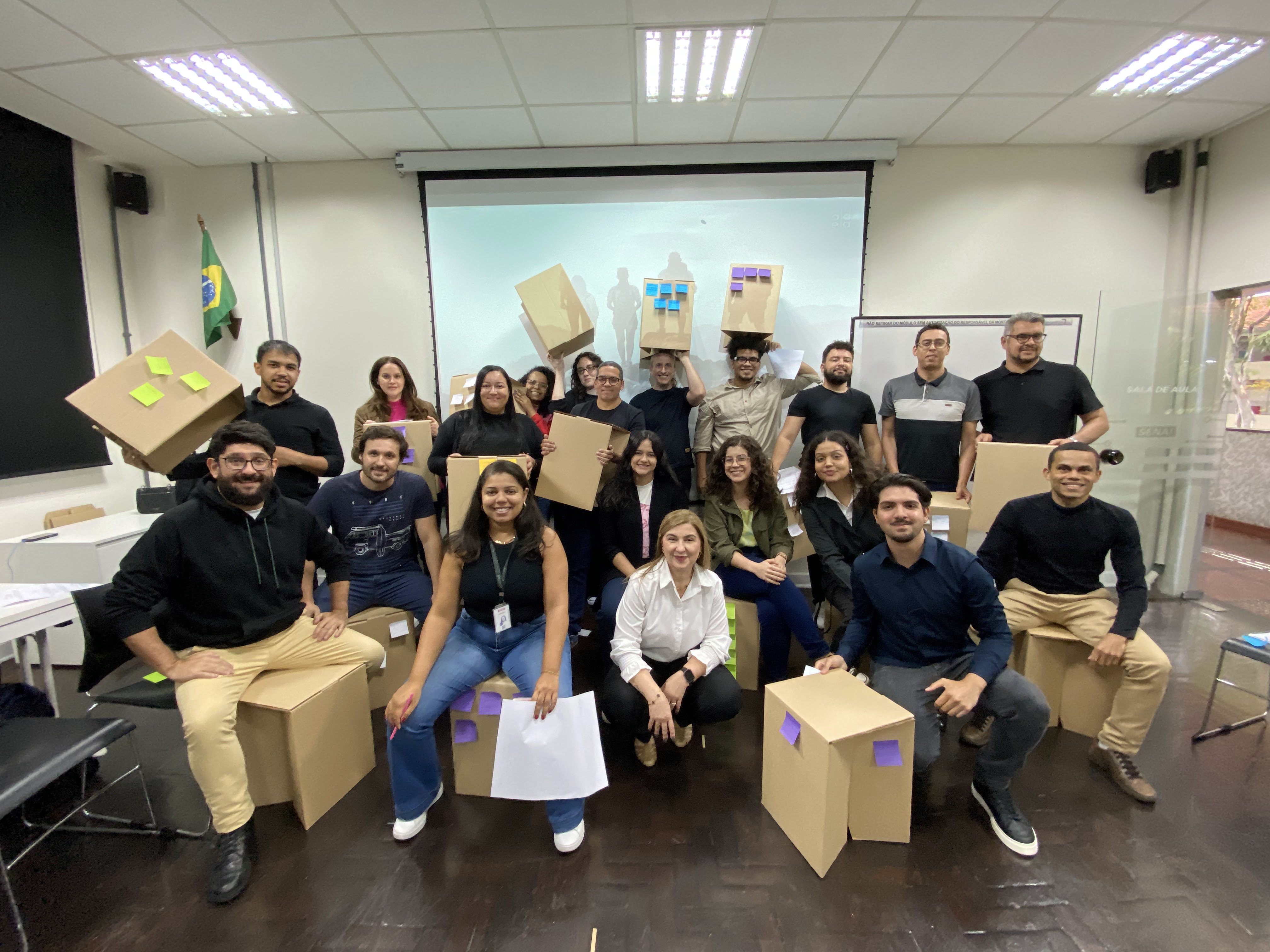 Participantes do Accountability Club no SENAI-SP