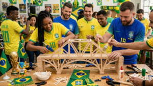 3 ideias de team building futebol, com tematica de copa do mundo